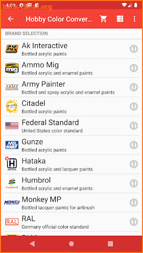 Hobby Color Converter screenshot