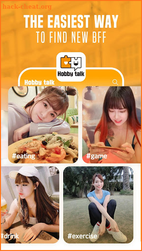 Hobby talk-💛Meet friends through hobbies💛 screenshot