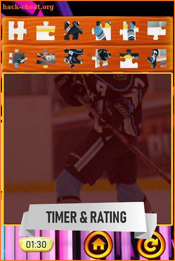 Hockey Jigsaw Puzzle Game screenshot