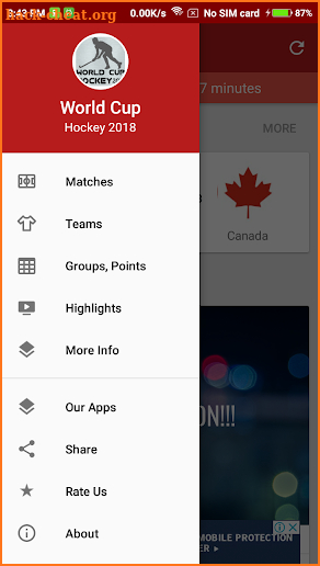 Hockey World Cup 2018 Live Score screenshot