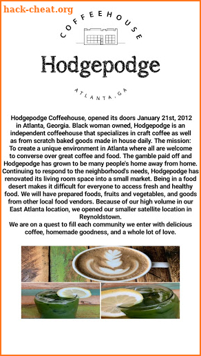 Hodgepodge Coffee screenshot