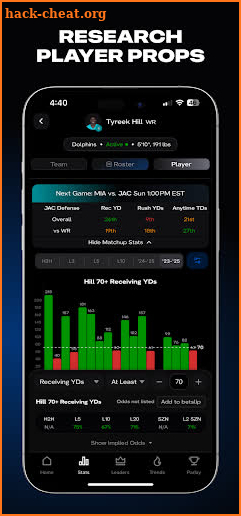 HOF Bets: Make Smarter Bets screenshot