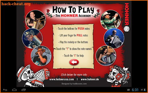 Hohner-ADG Button Accordion screenshot