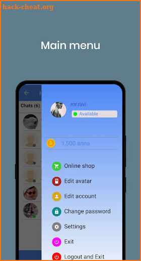 Hoivia - chats and chatrooms screenshot