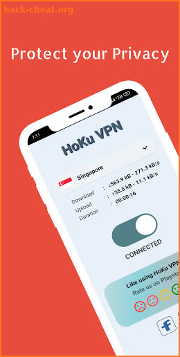 HoKu VPN : Fast and Secure Servers screenshot