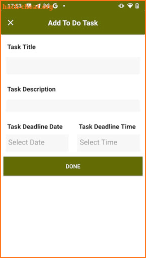 Hola Task screenshot