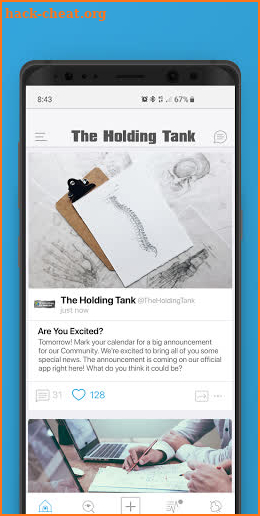 HoldingTank screenshot