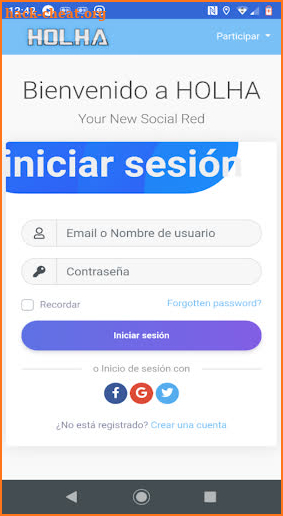 HOLHA: Sin Censura - Tu Red Social Privada. screenshot