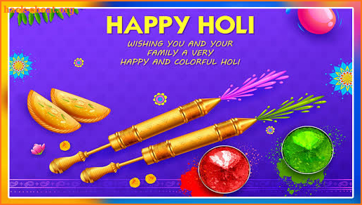 Holi Greetings screenshot