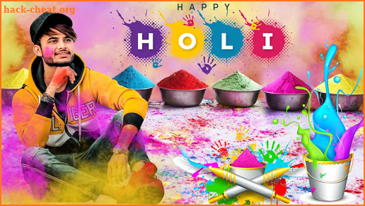 Holi Photo Editor 2021 screenshot