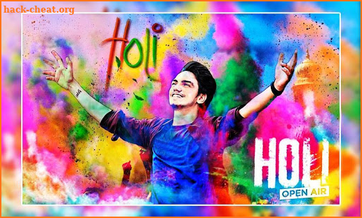 Holi Photo Editor 2021 | Holi Photo Frame screenshot