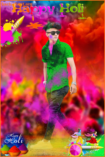 Holi Photo Frame screenshot