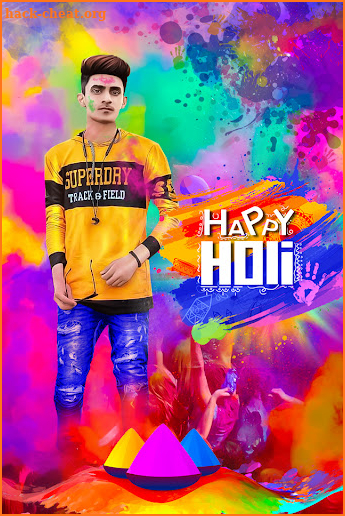 Holi Photo Frame screenshot