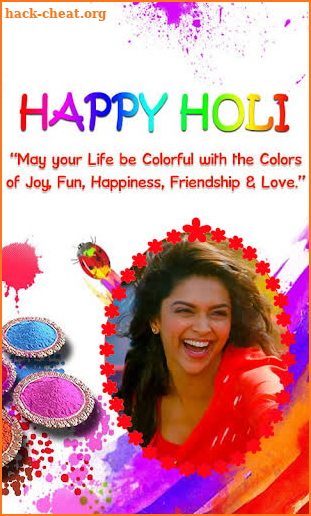 Holi Photo Frames screenshot