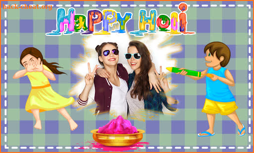 Holi Photo Frames Editor screenshot