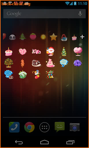 Holiday Emoticon Package screenshot