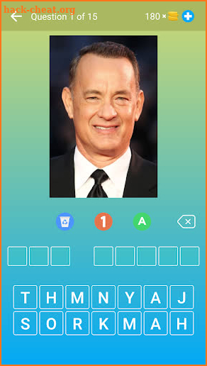 Hollywood Actors: Guess the Celebrity — Quiz, Game screenshot