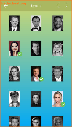 Hollywood Actors: Guess the Celebrity — Quiz, Game screenshot