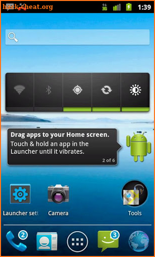 Holo Launcher Plus screenshot