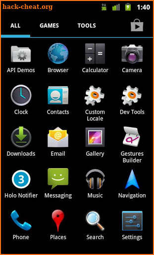 Holo Launcher Plus screenshot