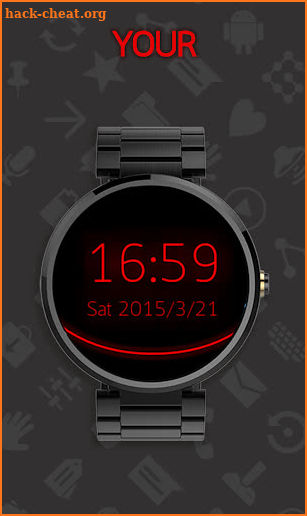 Holo Watch face screenshot