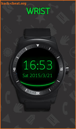 Holo Watch face screenshot