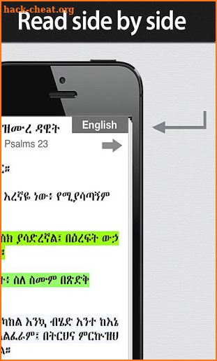 Holy Bible In Amharic screenshot