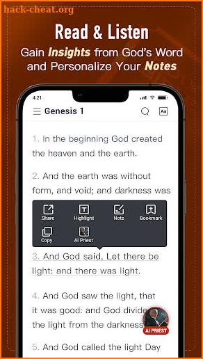 Holy Bible, KJV Bible + Audio screenshot