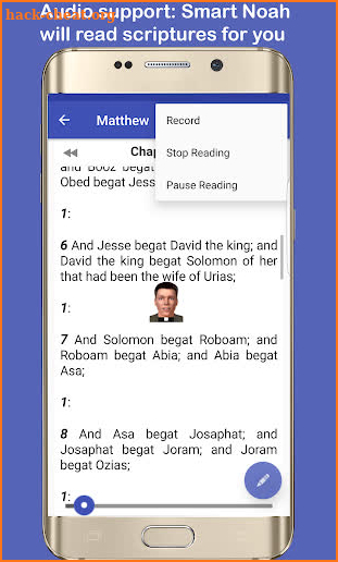 Holy Bible (KJV, NIV) screenshot