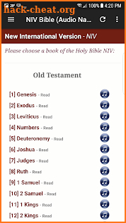 Holy Bible NIV Free screenshot