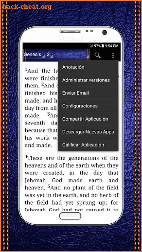 Holy Bible NKJV - New King James Version English screenshot