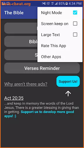 Holy Bible (No ads) screenshot