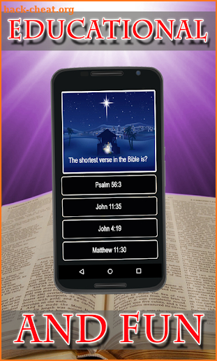 Holy Bible Quiz - Test Your Christian Faith Trivia screenshot