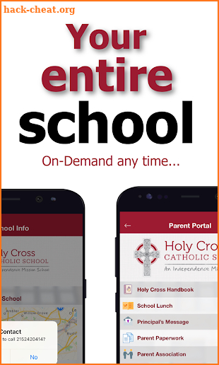 Holy Cross Catholic School screenshot