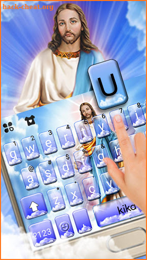 Holy Jesus Keyboard Theme screenshot