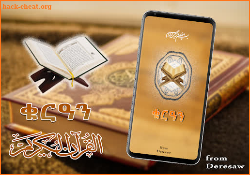 Holy Quran in Amharic and Arabic screenshot