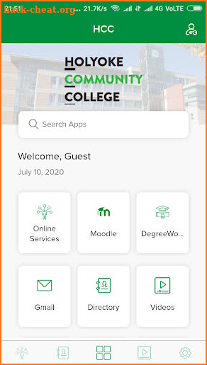 Holyoke Community College screenshot