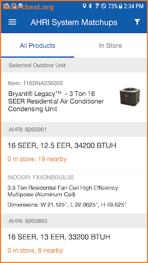 Homans HVAC Assist screenshot