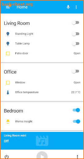 Home Assistant screenshot