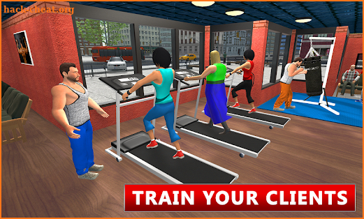 Home Gym Club Building: Fitness Factory Gym Games screenshot