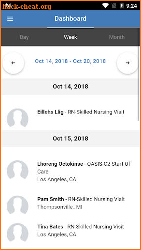 Home Health Workflow screenshot