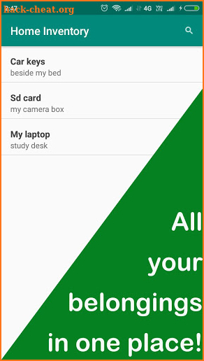 Home Inventory  - Keep your belongings safe! screenshot