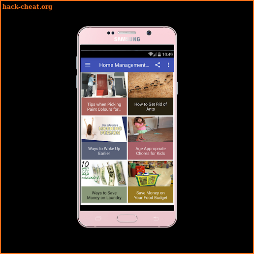 Home Management Tips screenshot
