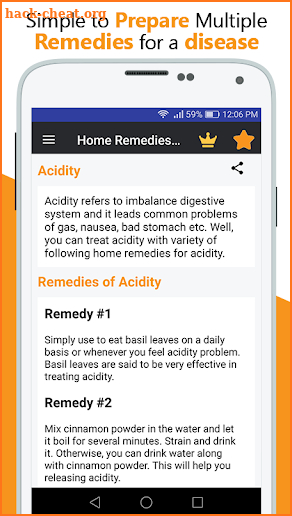 Home Remedies - Natural Cures for Common Problems screenshot