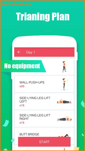 Home Workout - 30 Days Fitness Challenge screenshot