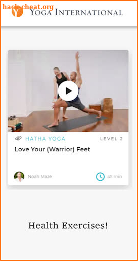 Home Yoga screenshot