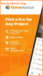 HomeAdvisor Home Contractors screenshot