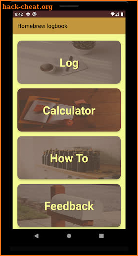 Homebrew Logbook - Beer, Wine, Cider, Mead screenshot