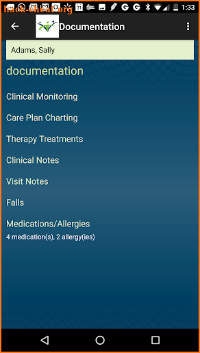 Homecare Mobile Phone screenshot