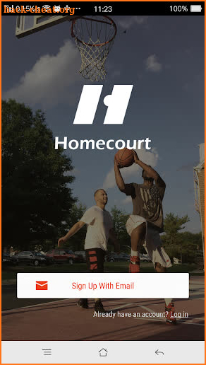 Homecourt screenshot